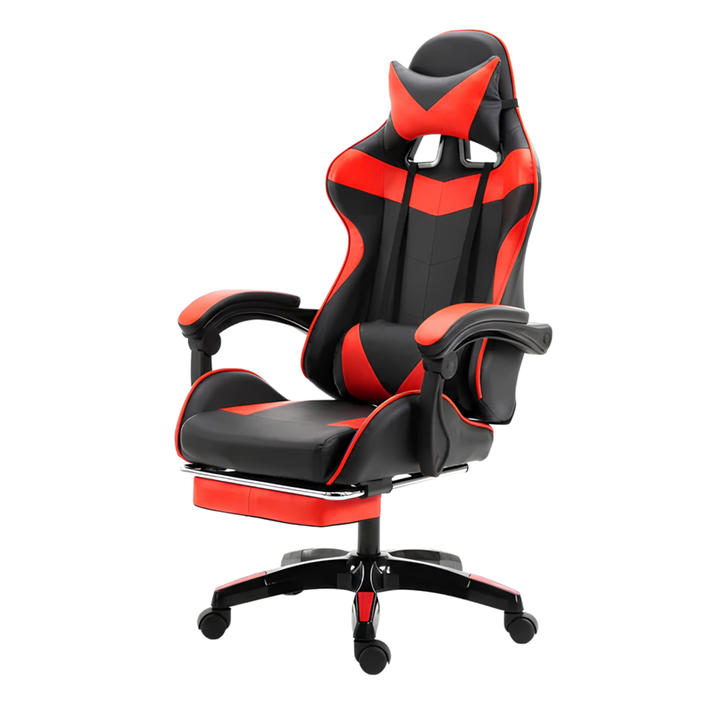 Silla Gamer Ergonomica con Posapies