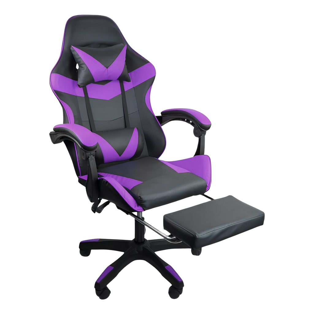 Silla Gamer Ergonomica con Posapies