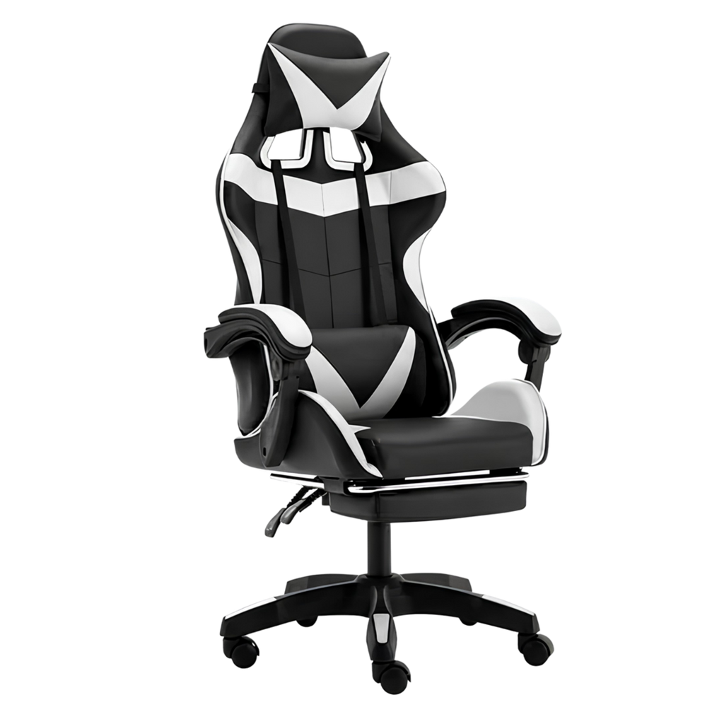 Silla Gamer Ergonomica con Posapies