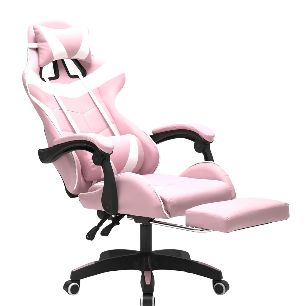 Silla Gamer Ergonomica con Posapies