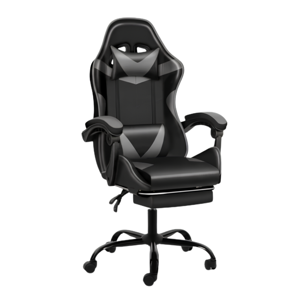 Silla Gamer Ergonomica con Posapies
